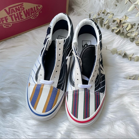 Vans Old Skool 36 DX Anaheim Factory Patchwork League True White - Picture 7 of 16